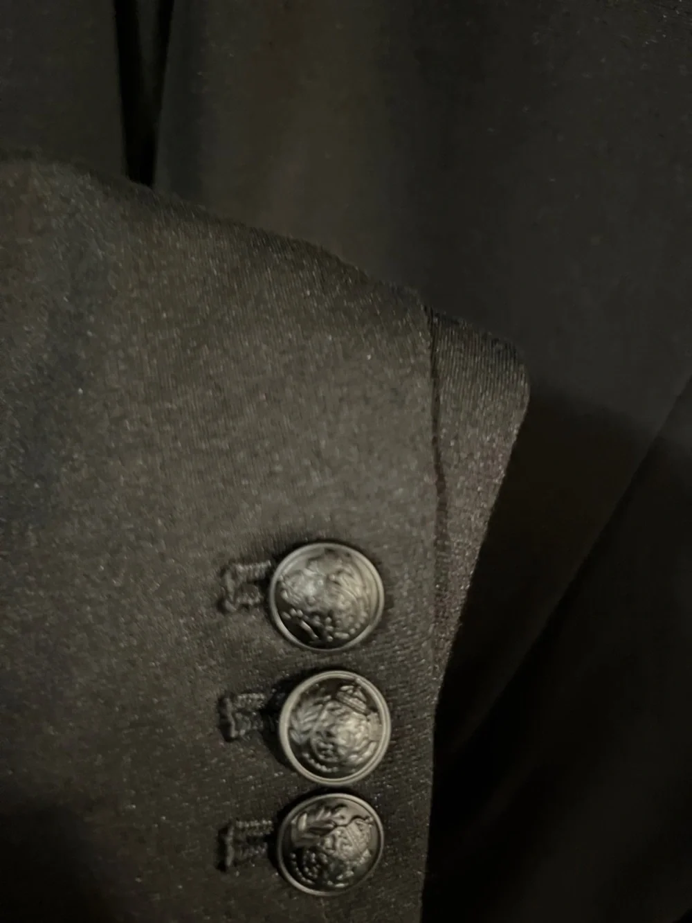 Lane Bryant Black Double-Breasted Suit Blazer - Picture 10 of 10